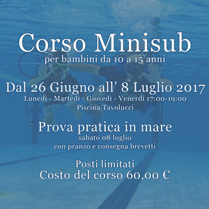 Corso Minisub 2017